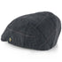Main Street - Walrus Grey Tweed Plaid Herringbone Ivy Cap